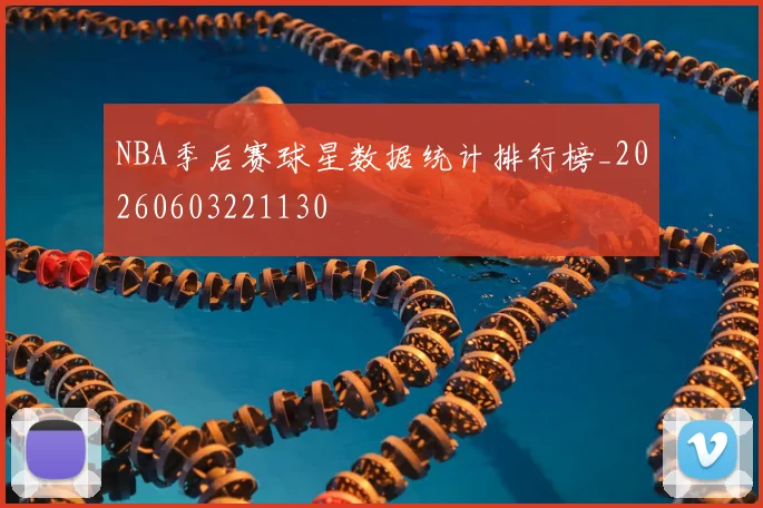 NBA季后赛球星数据统计排行榜_20260603221130